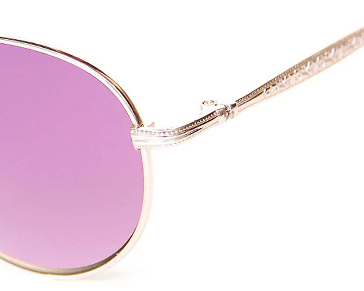 Happy Hour Sunglasses Holidaze - Gold Purple - Image 3