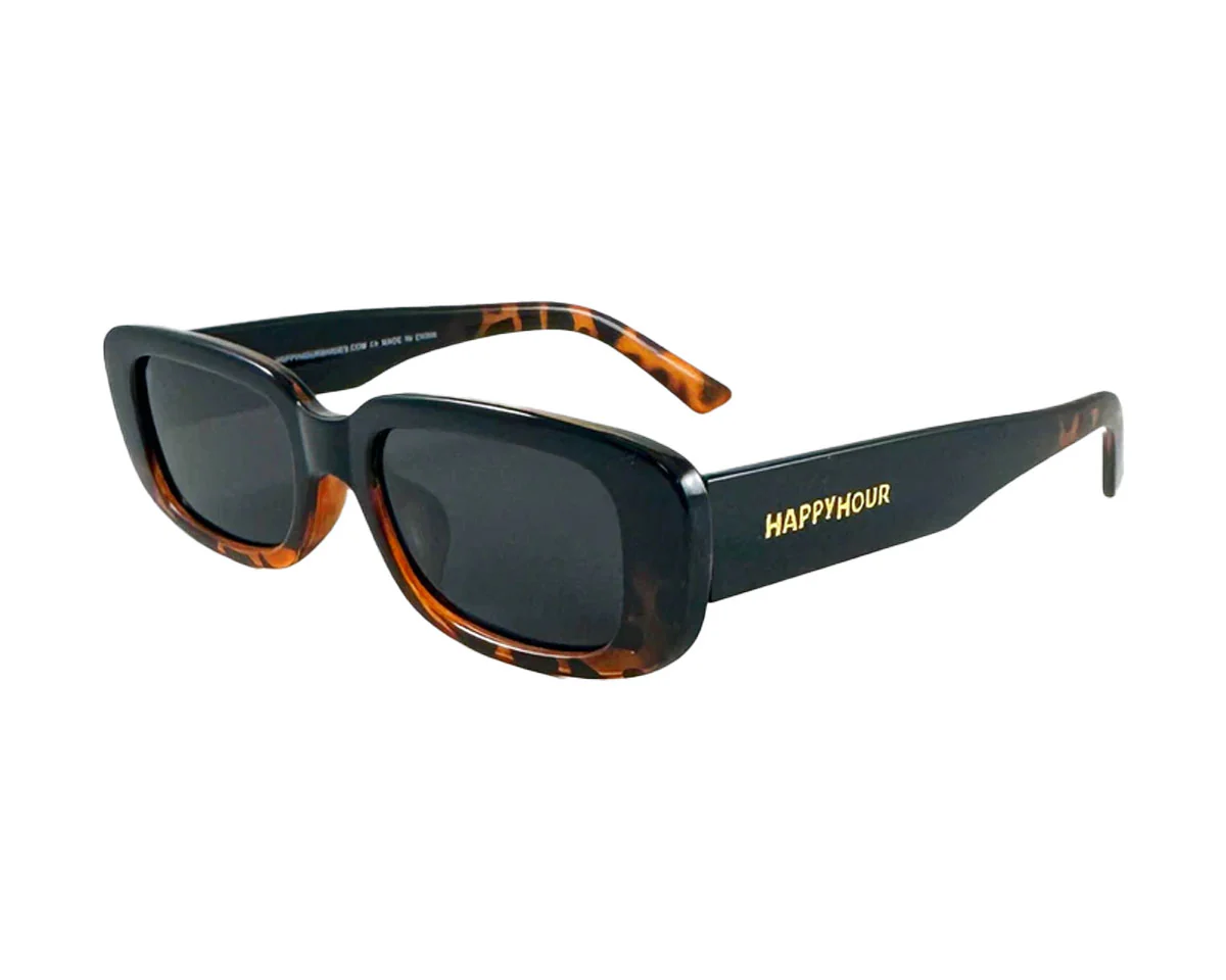 Happy Hour Sunglasses Oxfords - Black Fade Tortoise - Image 2