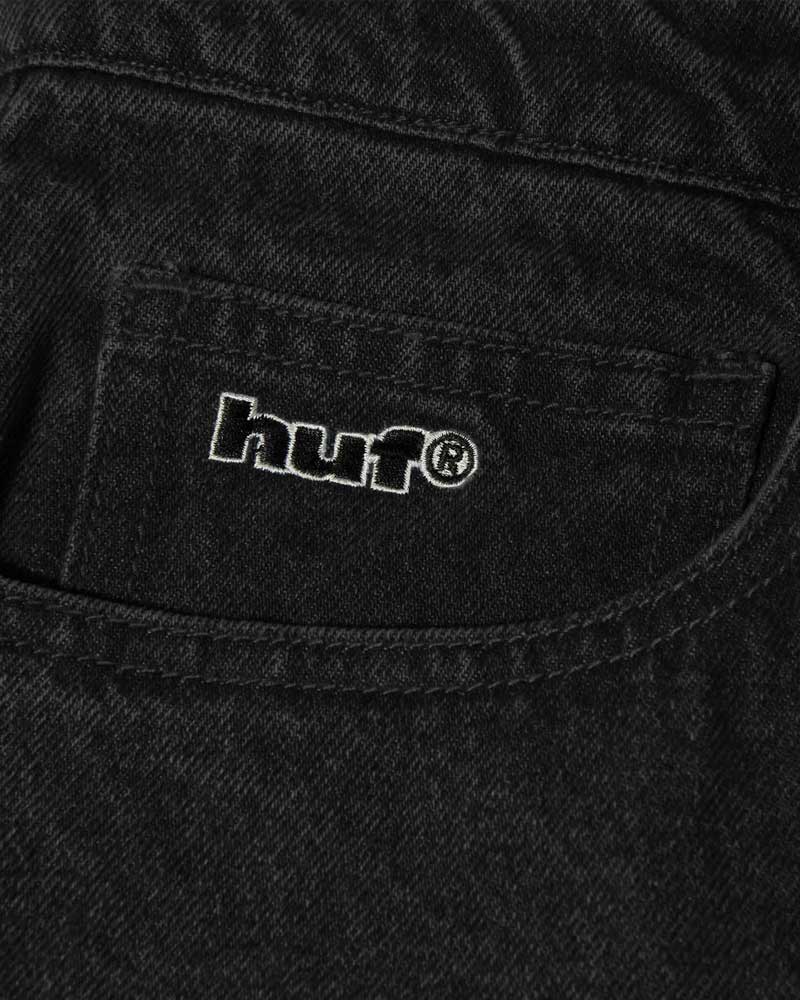 HUF Basic Ass Jeans Faded Black - Image 3