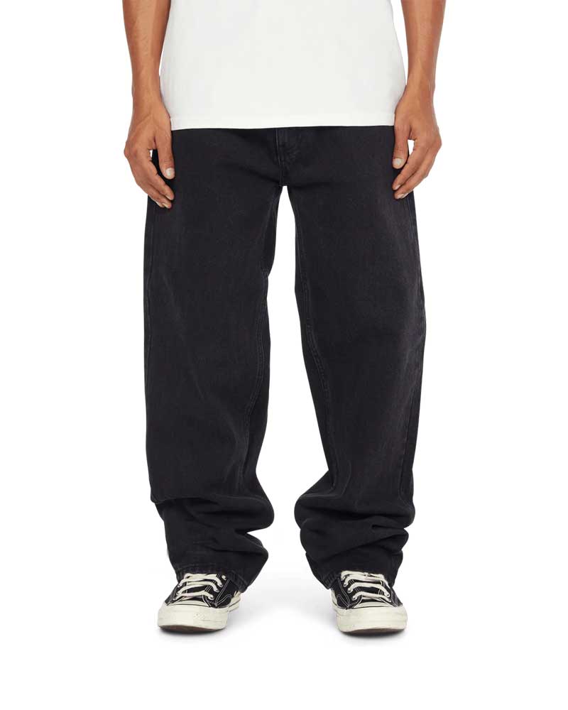 HUF Basic Ass Jeans Faded Black - Image 5