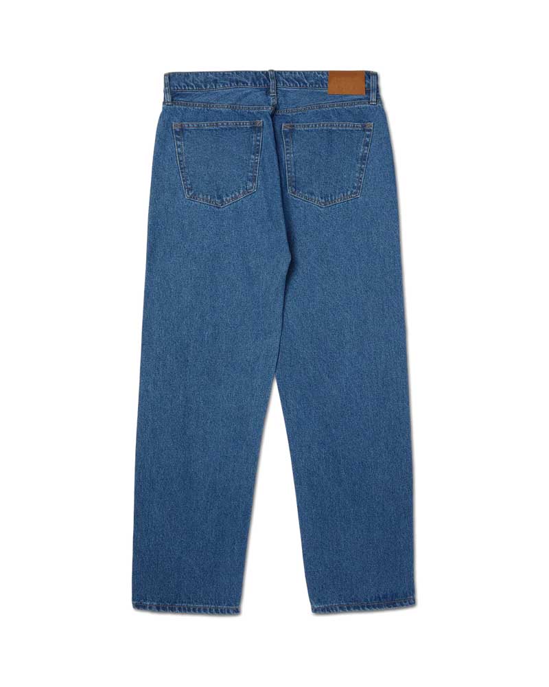 HUF Basic Ass Jeans Stone Wash Indigo - Image 2