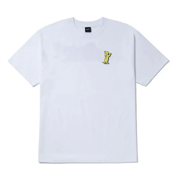 Huf Dog Sense T-Shirt - White - Image 2