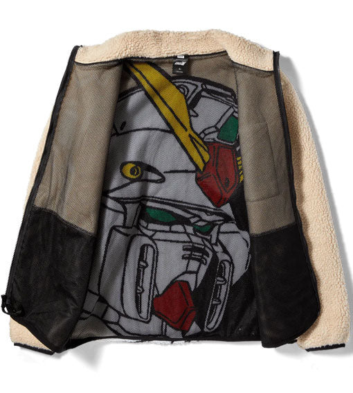 HUF Gundam Zero-One Sherpa Jacket - Image 2
