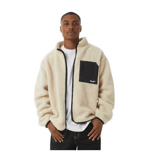 HUF Gundam Zero-One Sherpa Jacket - Image 4