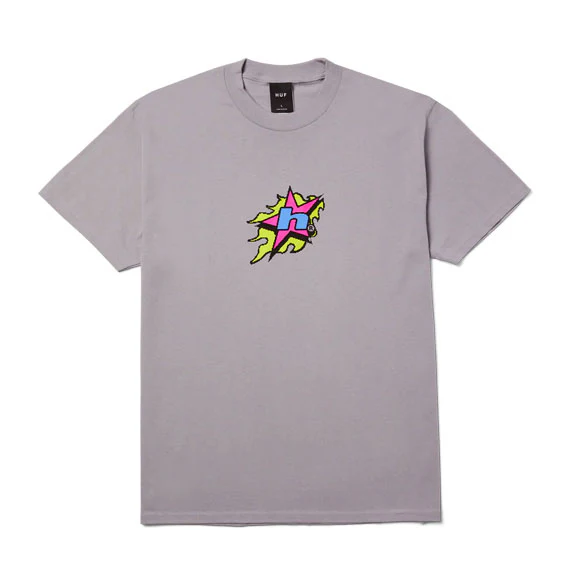 Huf H Bit T-Shirt - Dust Purple