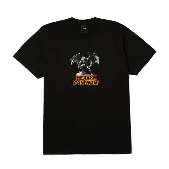 HUF Heaven Can Wait T-Shirt Black