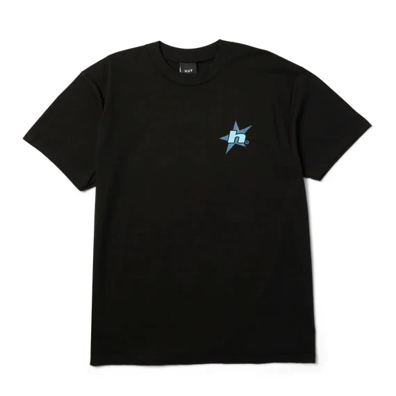 HUF Ice Star T-Shirt Black - Image 2