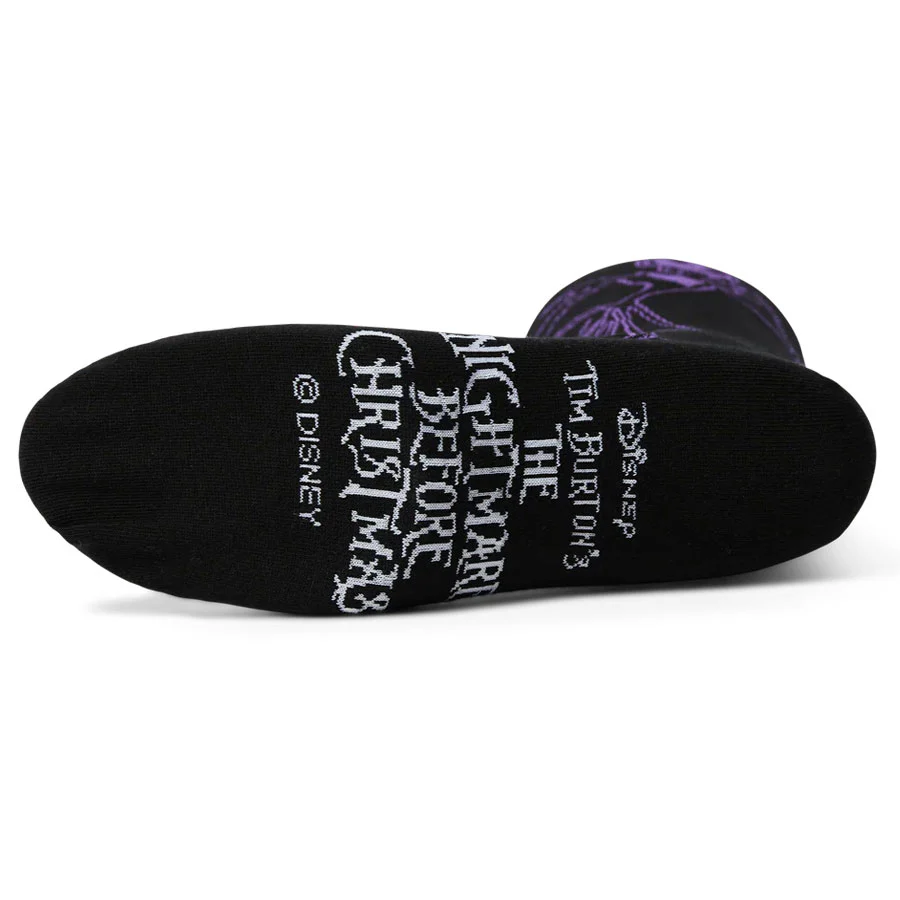 HUF Jack Skellington Crew Sock Black - Image 2