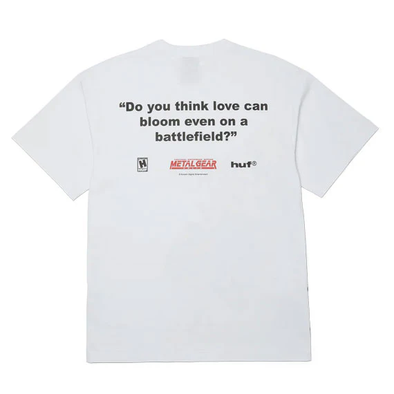 HUF Metal Gear Solid Battlefield T-Shirt White - Image 2