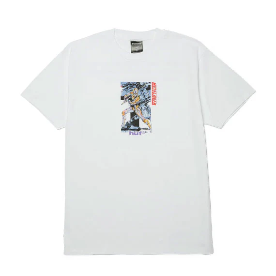 HUF Metal Gear Solid Gray Fox T-Shirt White