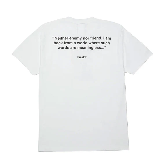 HUF Metal Gear Solid Gray Fox T-Shirt White - Image 2