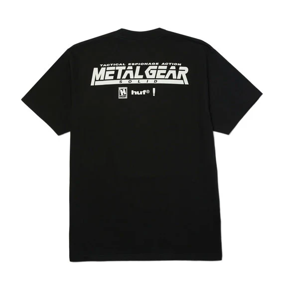 HUF Metal Gear Solid MGS1 T-Shirt Black - Image 2