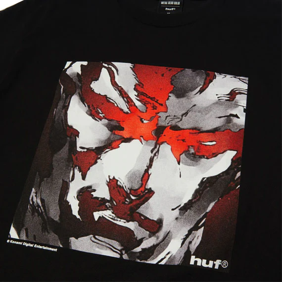HUF Metal Gear Solid MGS1 T-Shirt Black - Image 3