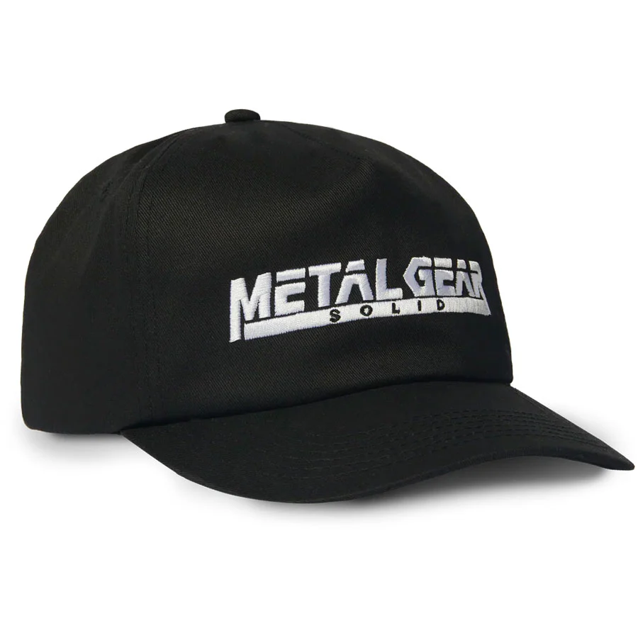 HUF Metal Gear Solid Snapback Cap Black