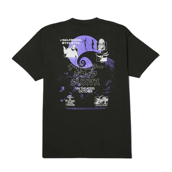 HUF Nightmare T-Shirt Vintage Black
