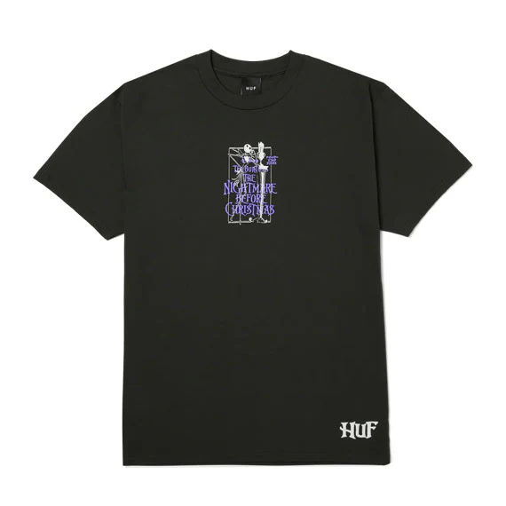 HUF Nightmare T-Shirt Vintage Black - Image 2