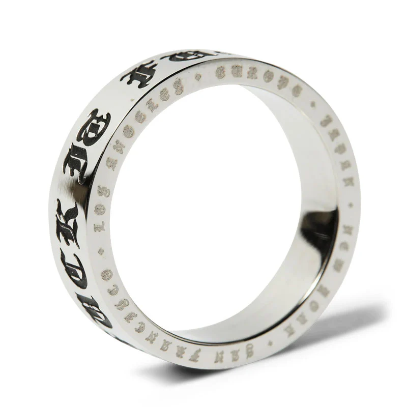 HUF Old E Ring Silver - Image 2