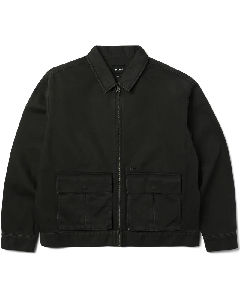 HUF Pacific Work Jacket Black