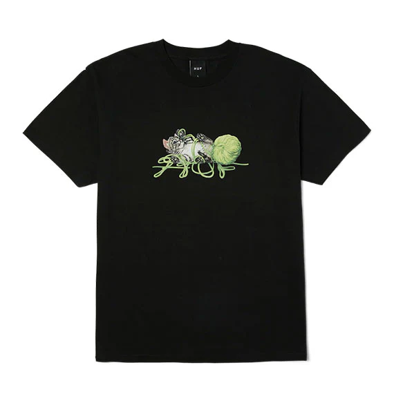 HUF Paws T-Shirt Black