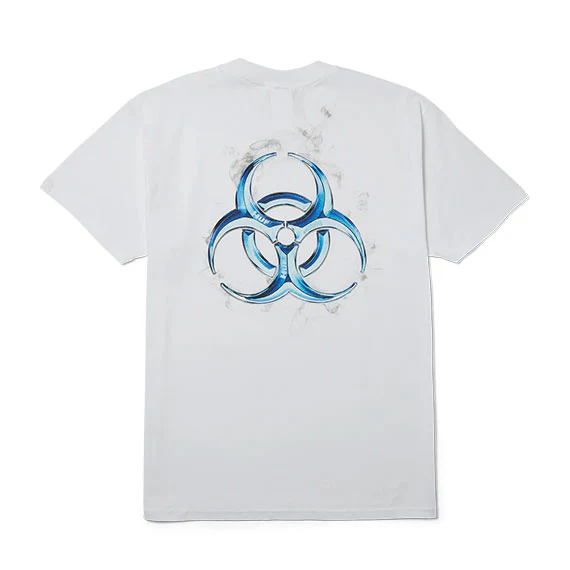 HUF Sector T-Shirt White - Image 2