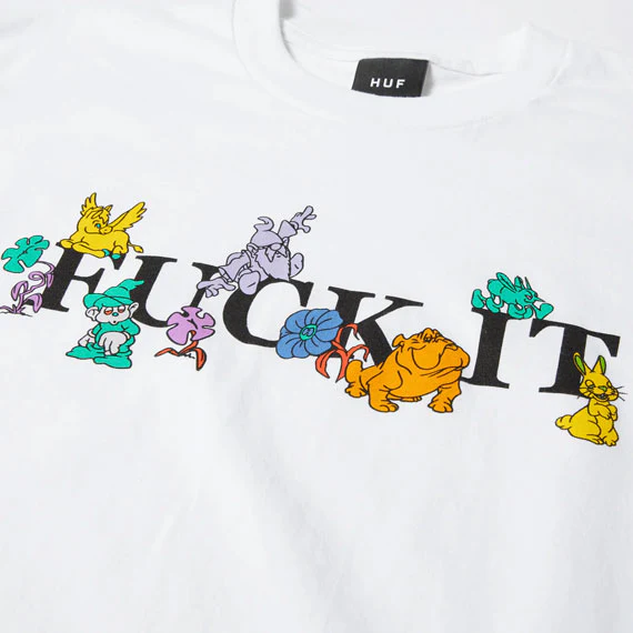Huf Trip T-Shirt - White - Image 2
