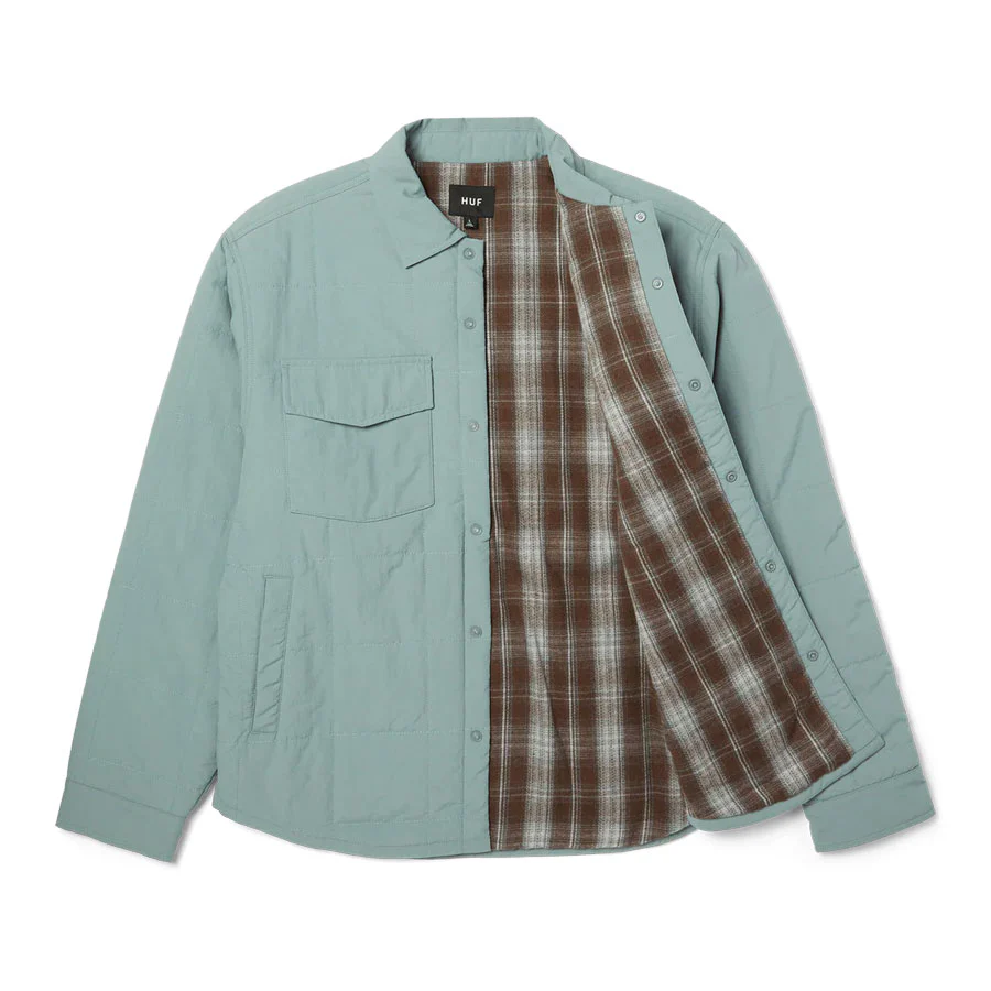 HUF Villard Shacket Steel Blue - Image 3