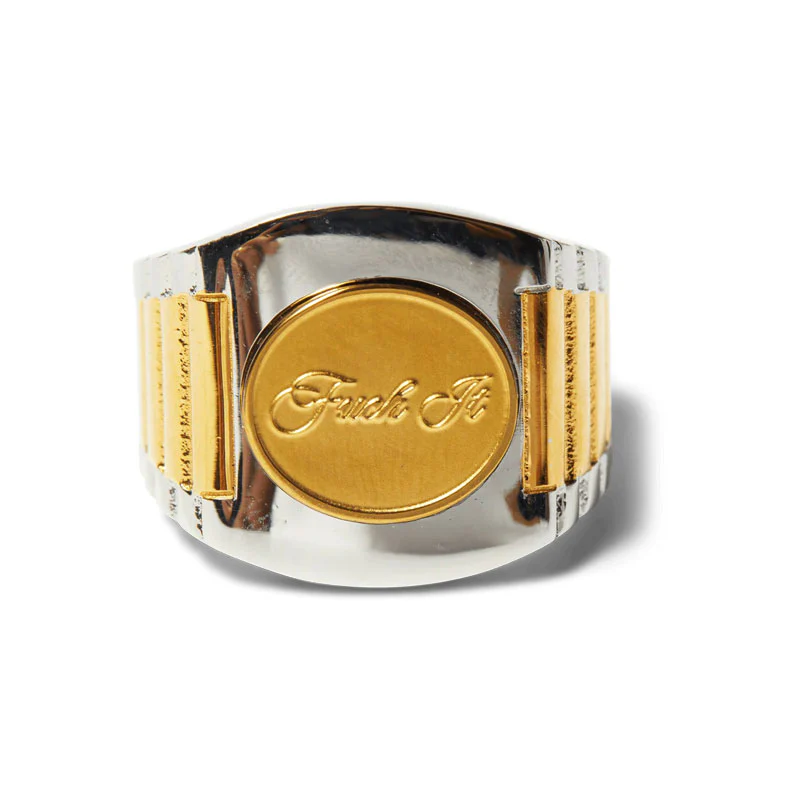 HUF Worldwide Clothiers Ring Gold - Image 3