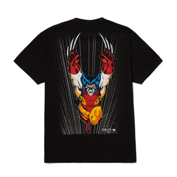 Huf X-Men Wolvie T-Shirt - Black - Image 2