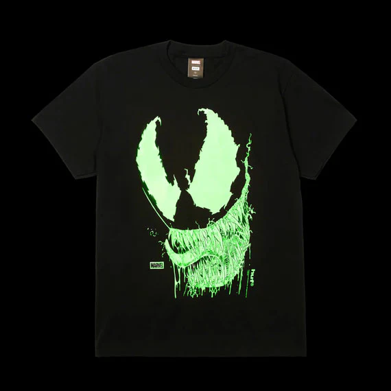 Huf x Spiderman Vile Short Sleeve T-Shirt Black - Image 2