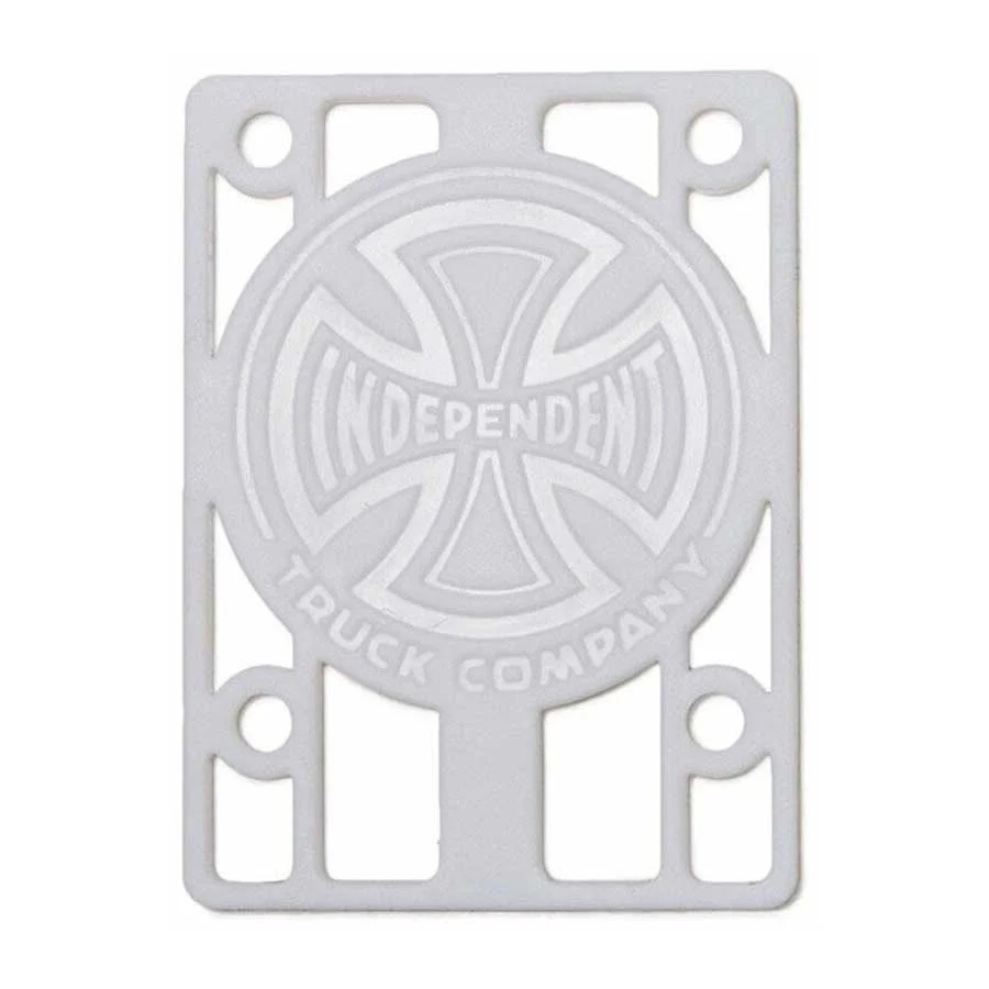 Independent 1/8" Riser - White