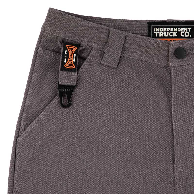 Independent Built To Grind Utility Shorts Pewter - Image 3