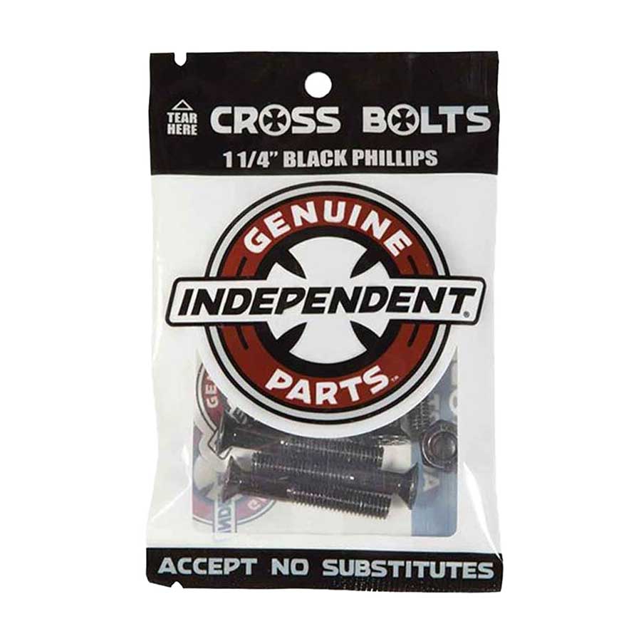 Independent Hardware 1.25" Phillips Black