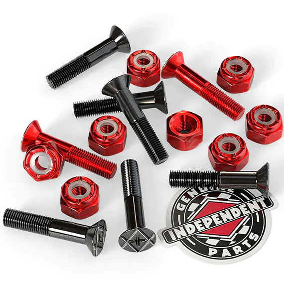 Independent Hardware 1" Phillips Black/Red - Image 2