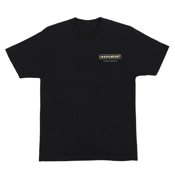 Independent ITC Stained T-Shirt - Black - Image 2