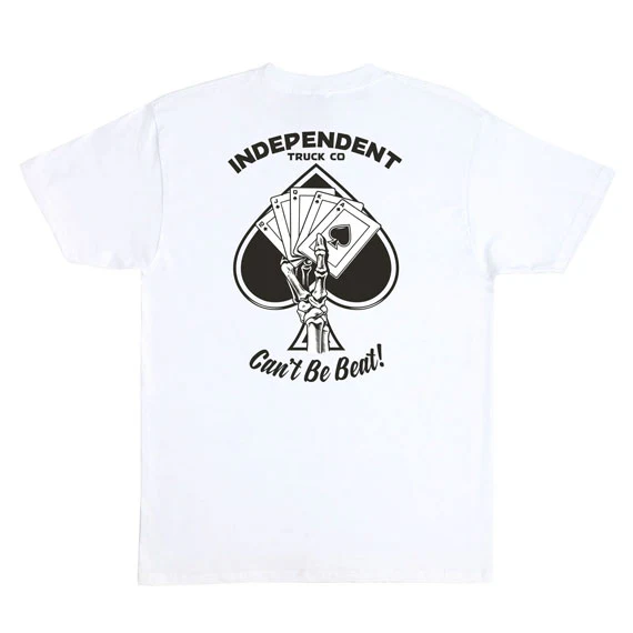Independent Royal Flush T-Shirt White - Image 2