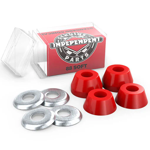 Independent STG11 Conical Red Soft Bushings
