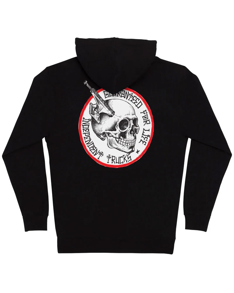Independent Truck Head Zip Sweatshirt - Black