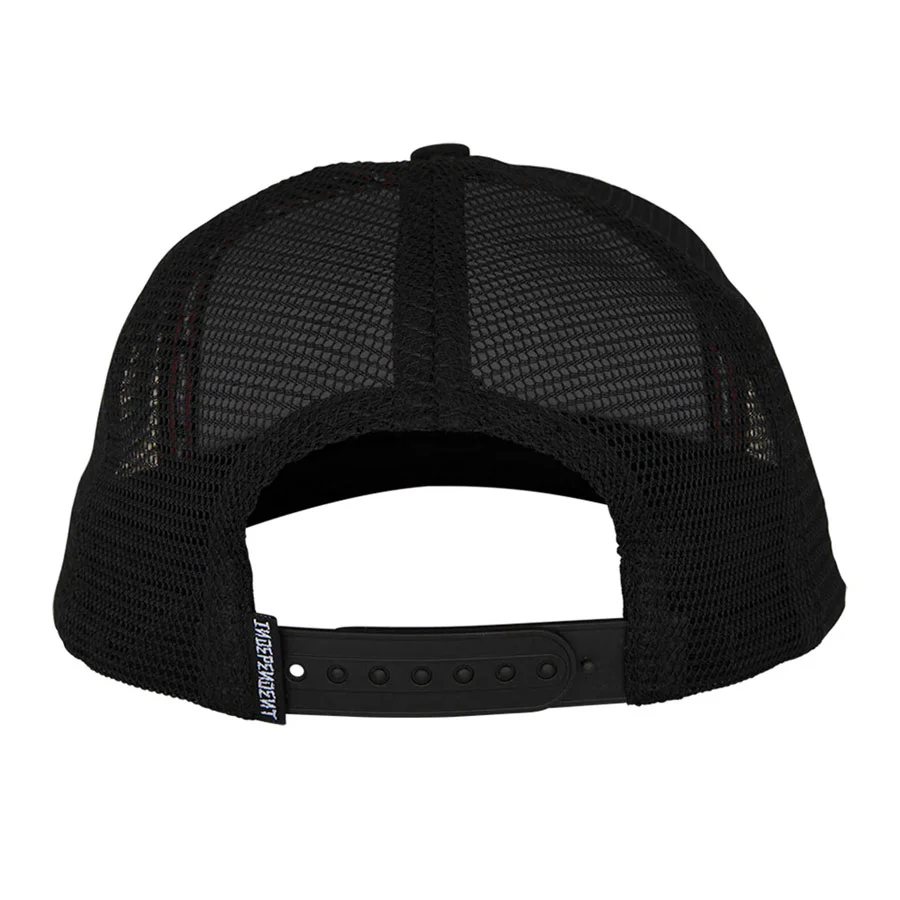 Independent Snapback Dressen Skull Rose Black - Image 4