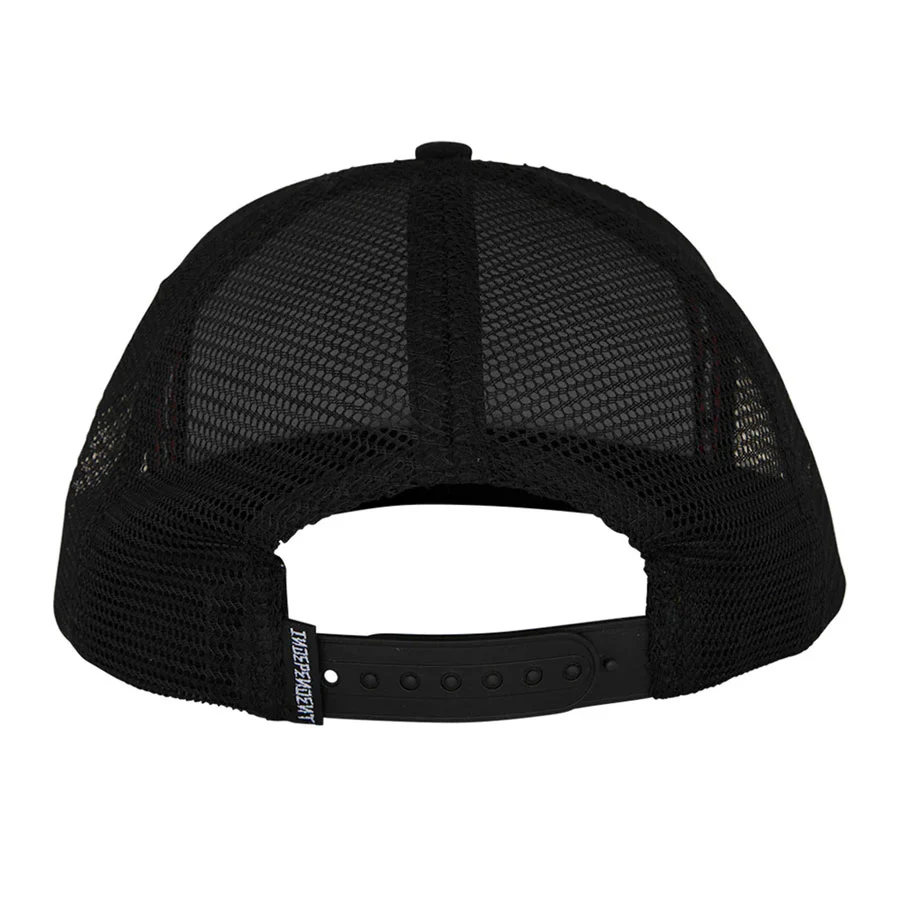 Independent Snapback Dressen Skull Rose White/Black - Image 4