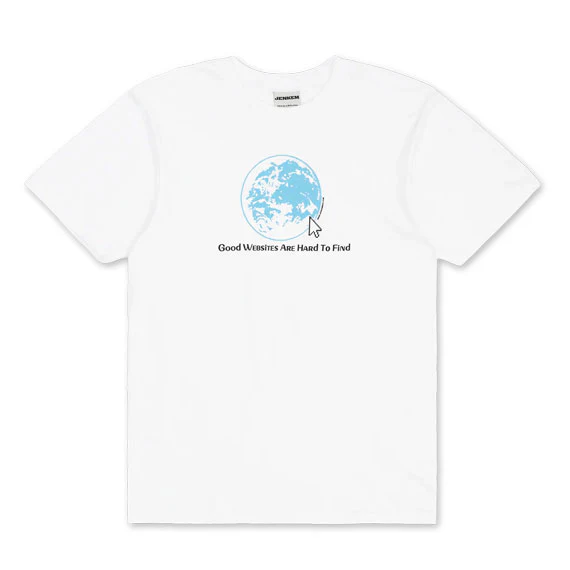 Jenkem Website T-Shirt White