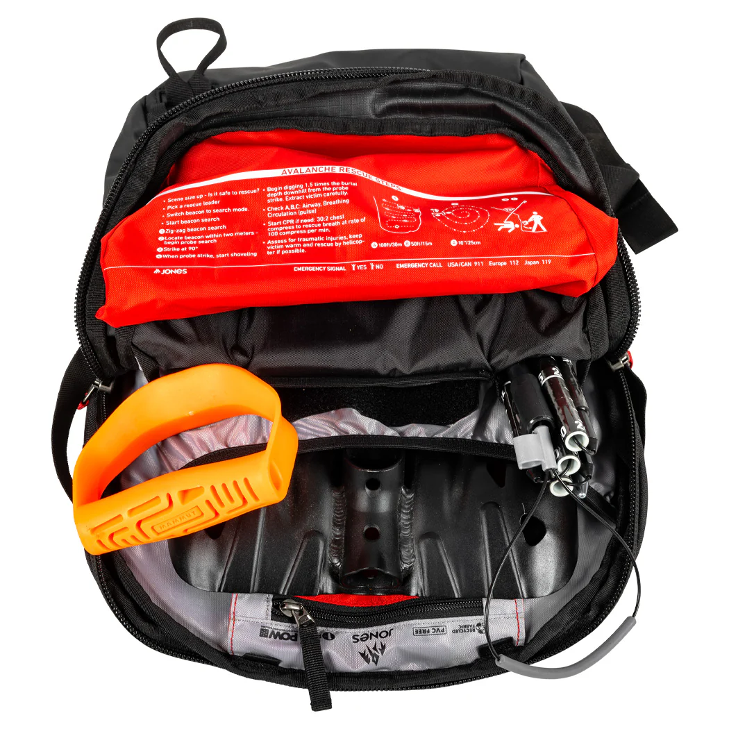 Jones Deeper 19L Backpack Stealth Black 2026 - Image 5