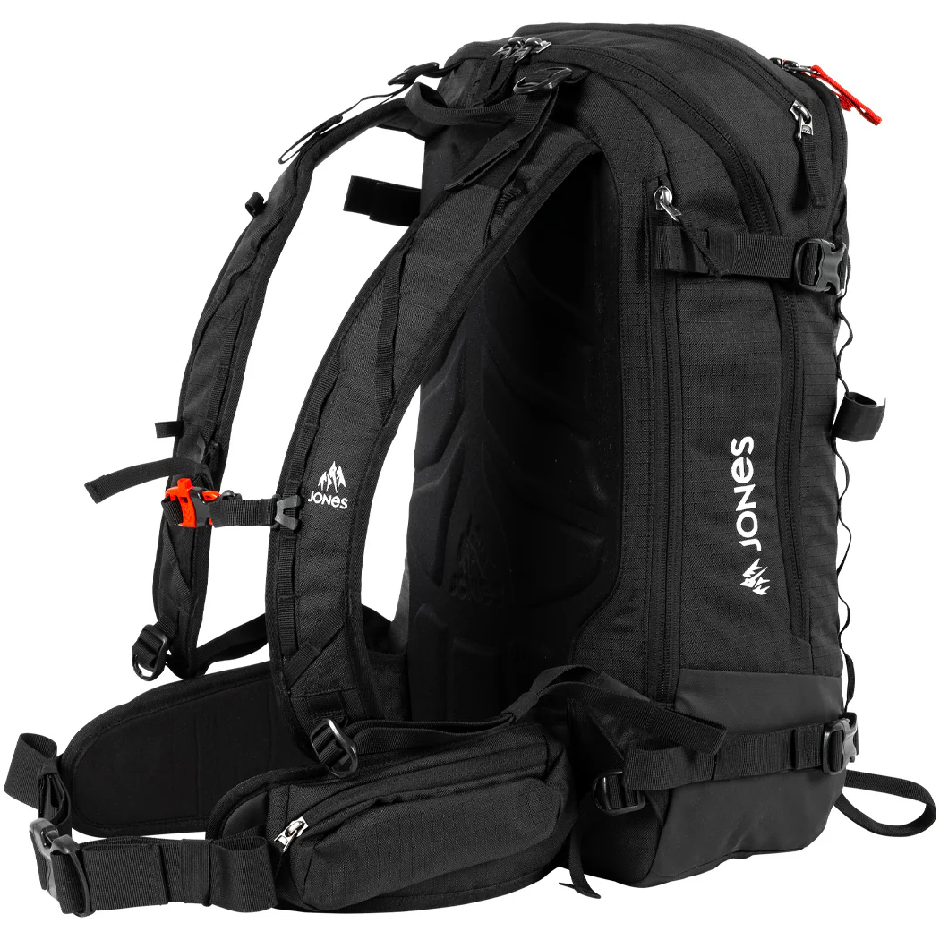 Jones Further 25L Backpack Stealth Black - Image 3