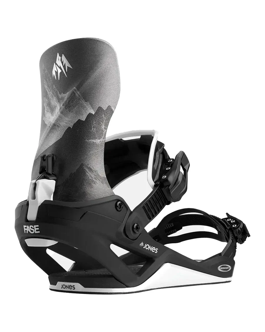 Jones Men's Mercury FASE® Binding MTN Black Silver 2027