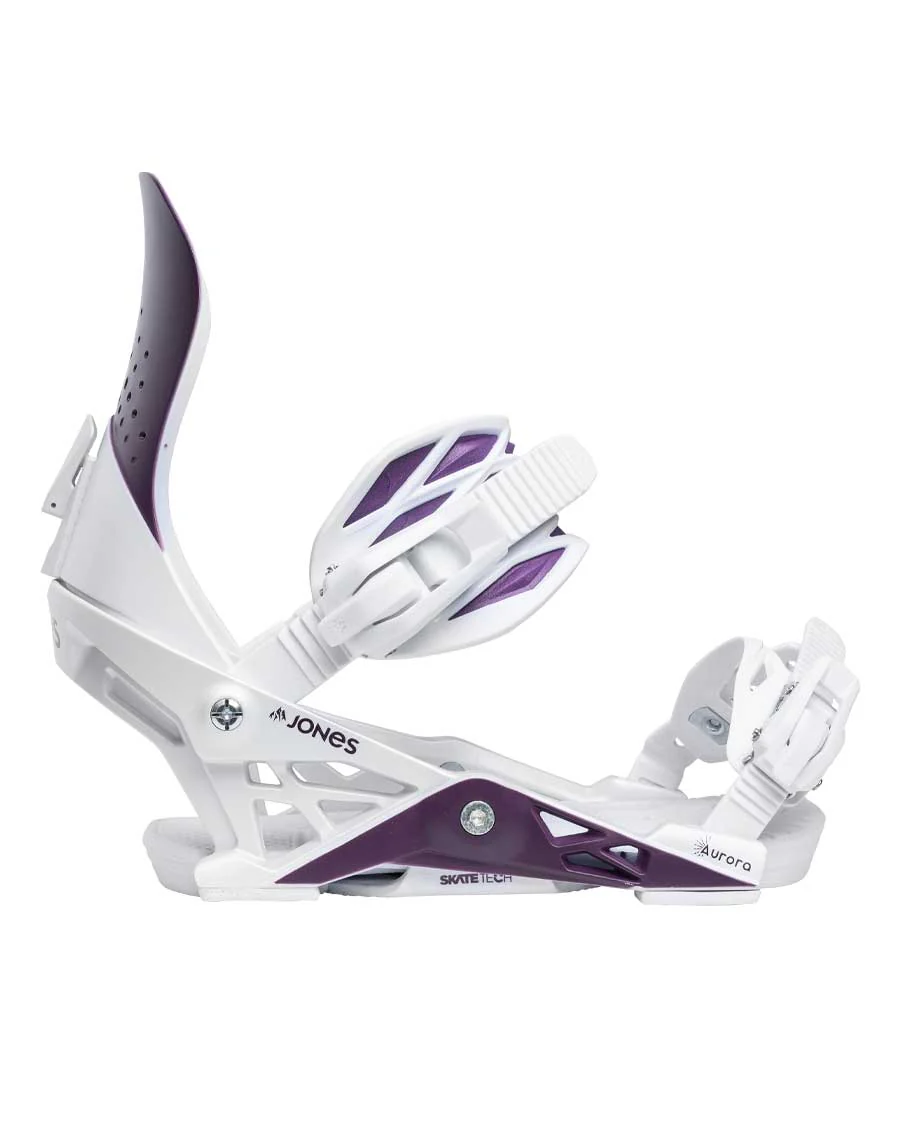 Jones Women's Aurora Binding Deep Purple White 2026 - Image 2