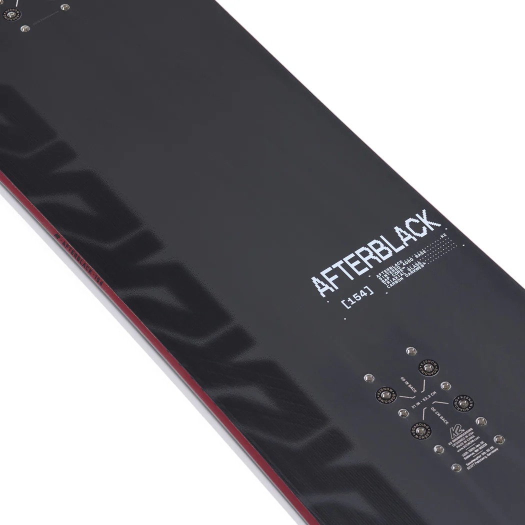 K2 Men's Afterblack Snowboard 2026 - Image 2