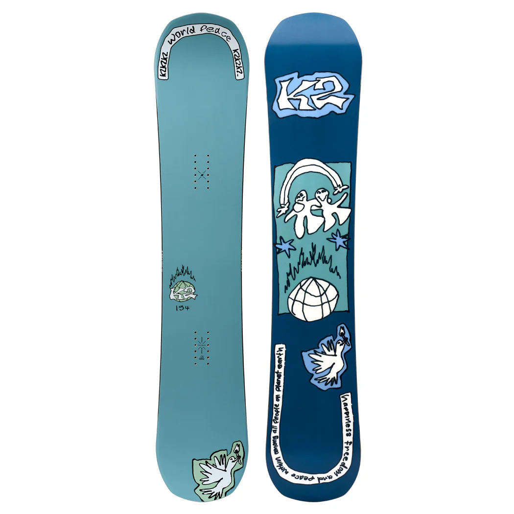 K2 Men's World Peace Wide Snowboard 2026