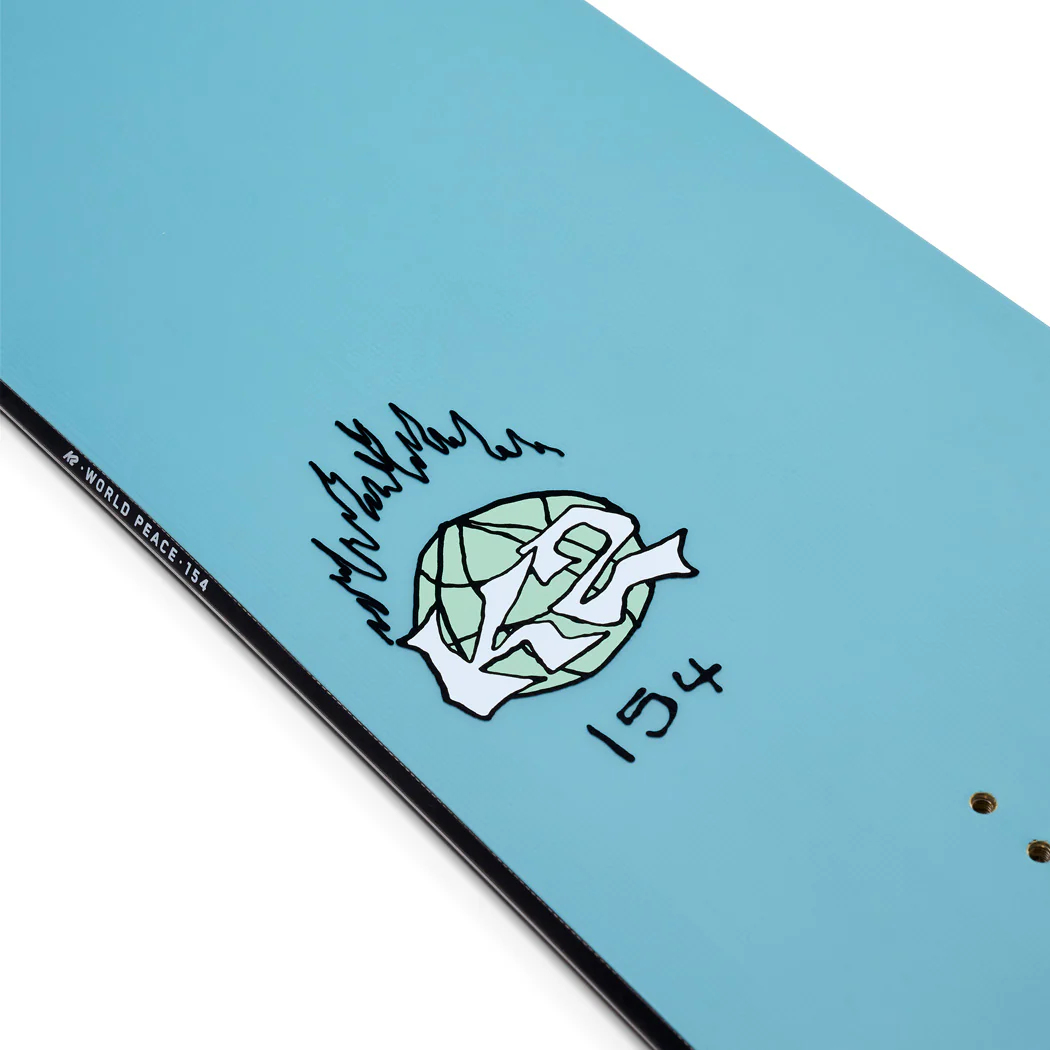 K2 Men's World Peace Wide Snowboard 2026 - Image 2