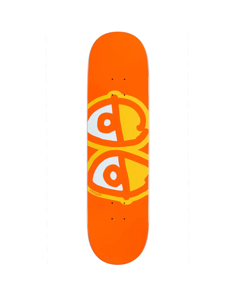 Krooked Eyes Orange Deck