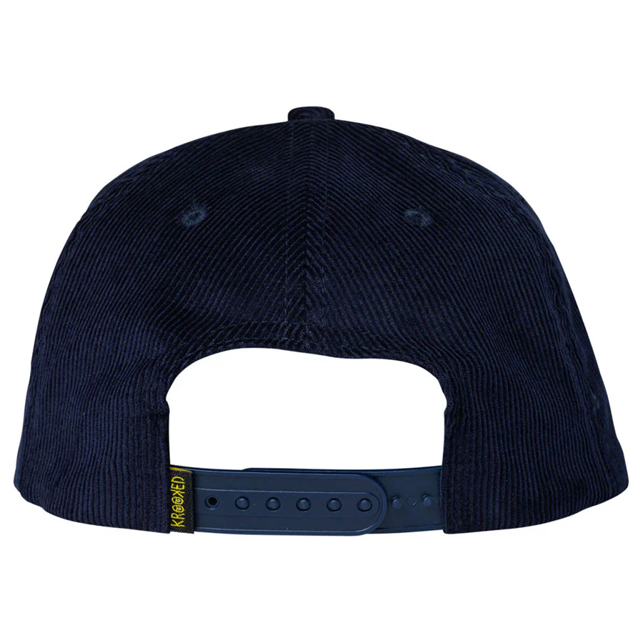 Krooked Skateboardin Snapback Cap - Navy - Image 2