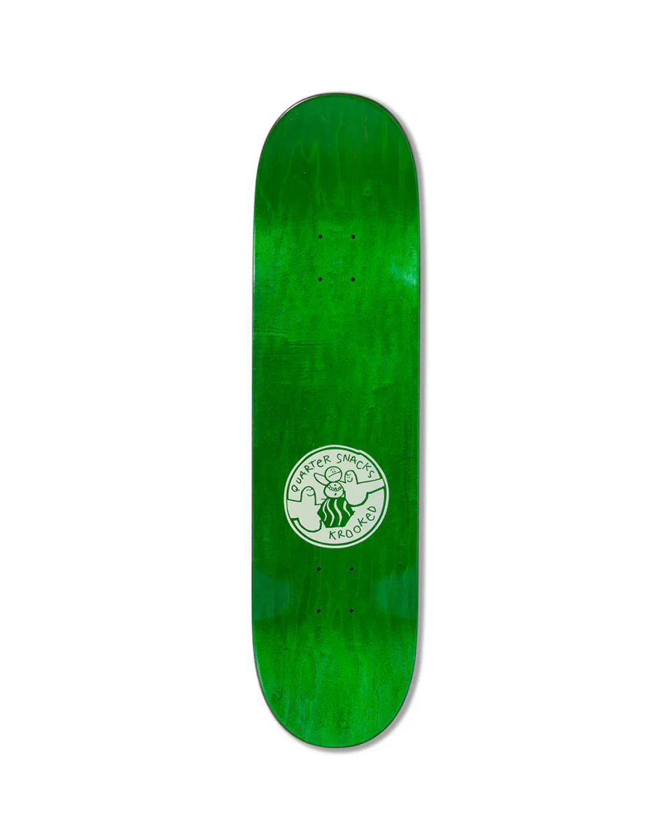 Krooked X Quarter Snacks Get High Deck - Image 2
